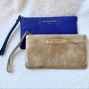 EUC CYNTHIA ROWLEY Wallet Wristlets - Lot of 2
